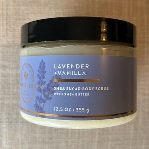 Bath & Body works Lavender Vanilla Shea Sugar Body Scrub (New)